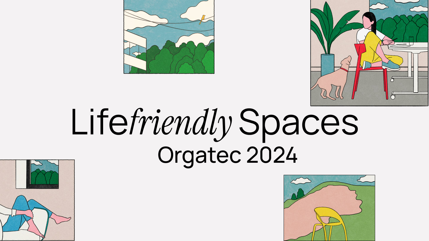 Orgatec 2024 What if instead of inhabiting spaces, we started to live them?